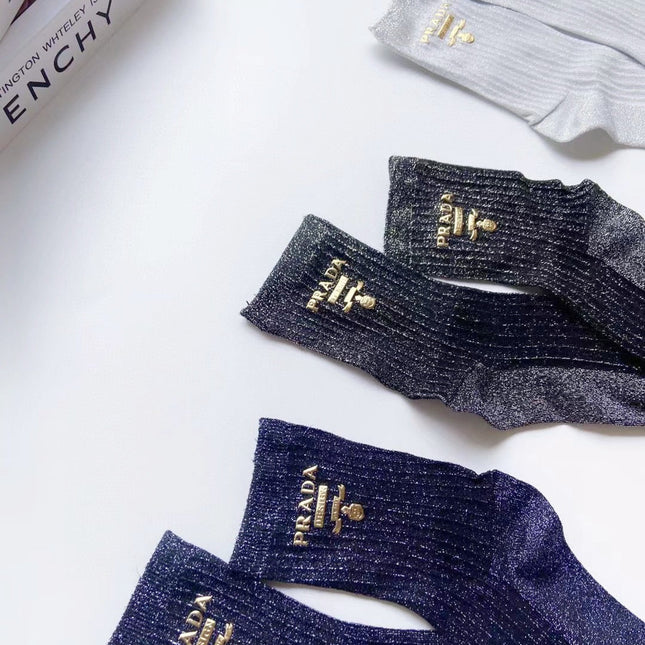 PRADA 26S ANKLE SOCKS 421138 (1 BOX)