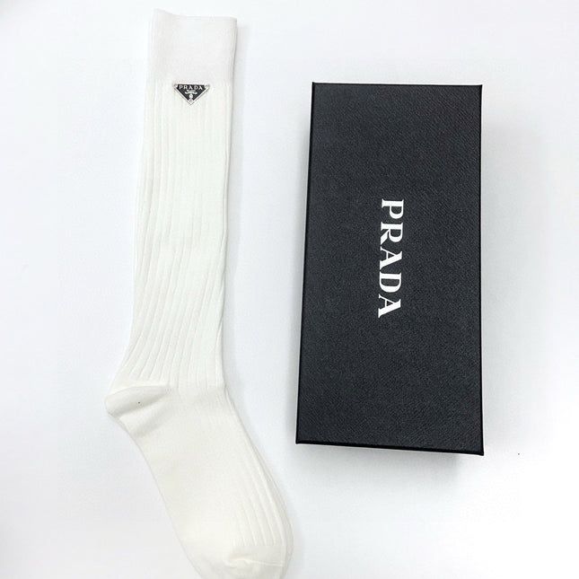 PRADA 26S CREW SOCKS 423063 (1 BOX)