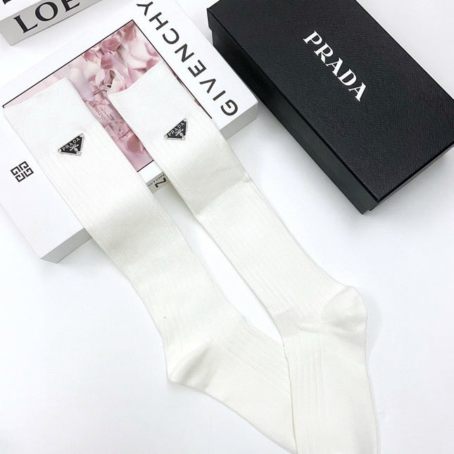 PRADA 26S CREW SOCKS 423063 (1 BOX)