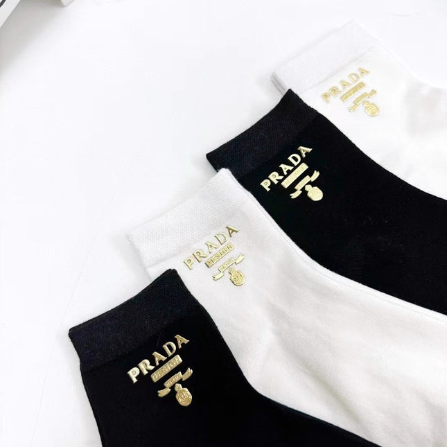 PRADA 26S ANKLE SOCKS 423092 (1 BOX)