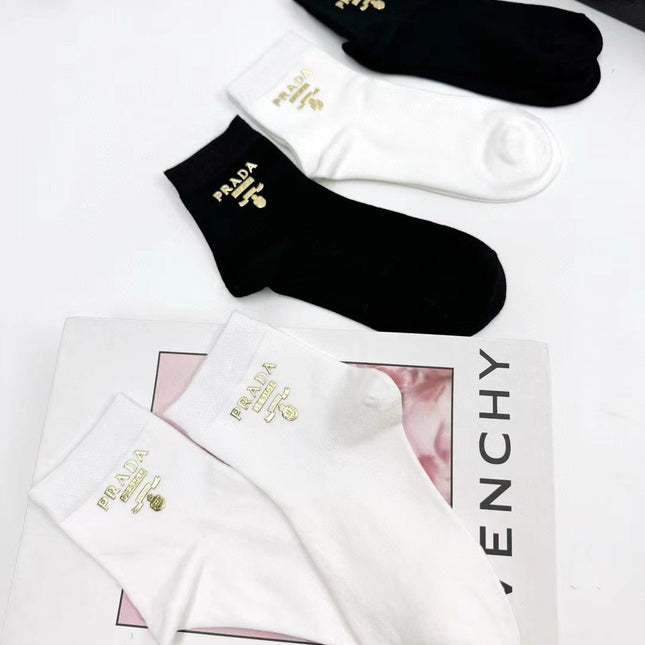 PRADA 26S ANKLE SOCKS 423092 (1 BOX)