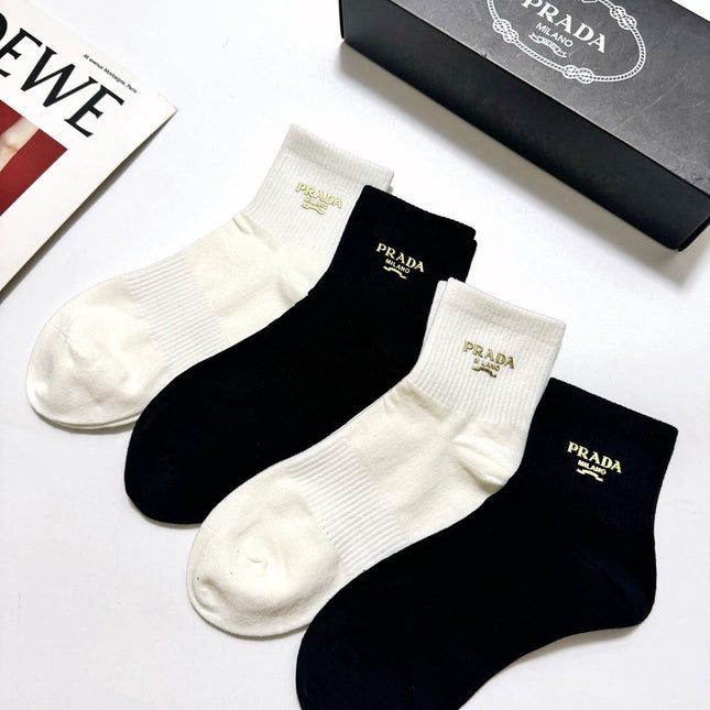 PRADA 26S ANKLE SOCKS 425101 (1 BOX)