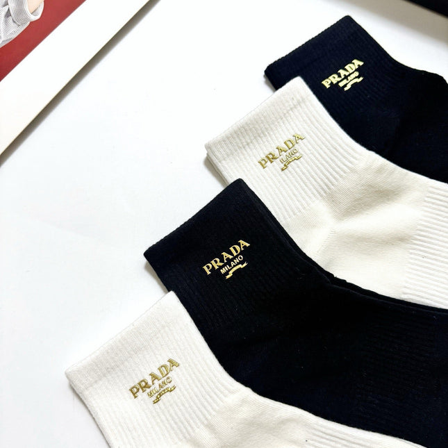 PRADA 26S ANKLE SOCKS 425101 (1 BOX)