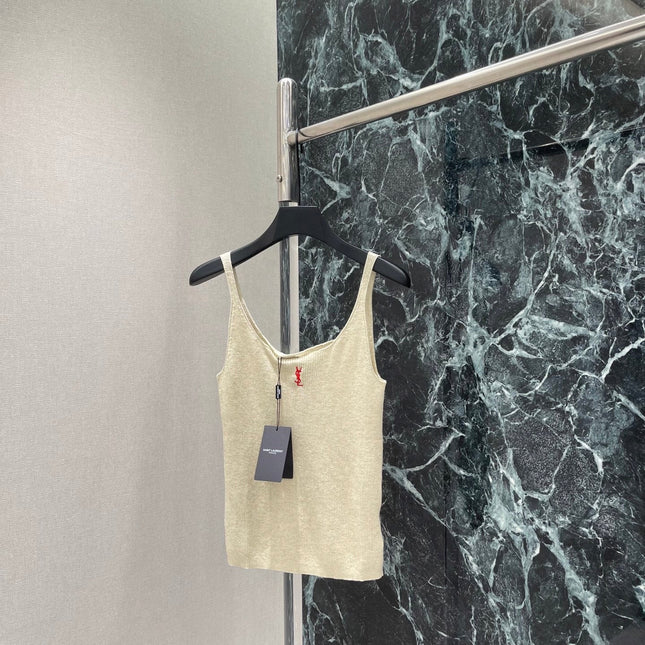 YSL 26S KNIT CAMISOLE TOP 422
