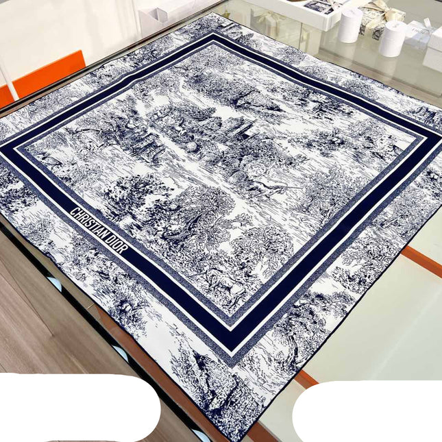 DIOR 26S SCARF 90CM IN SILK 198370