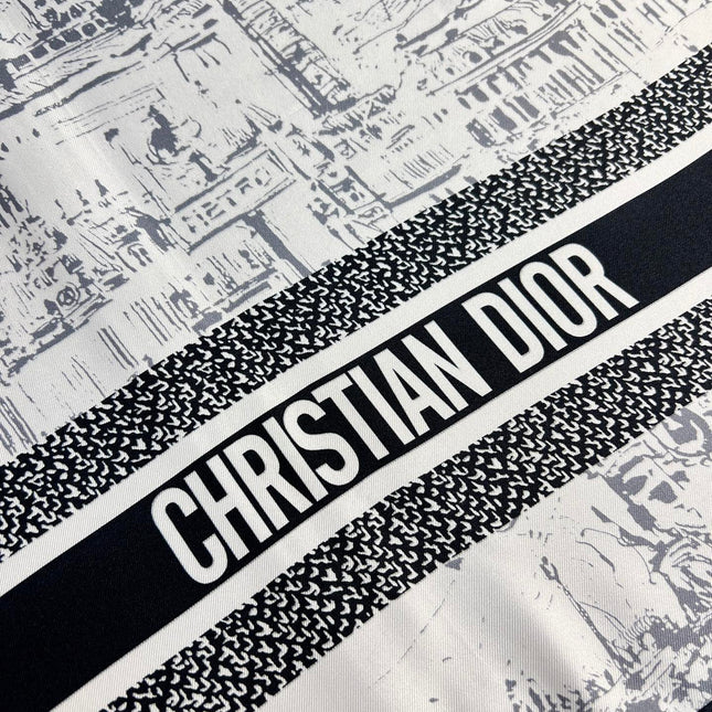 DIOR 26S SCARF 90CM IN SILK 198371