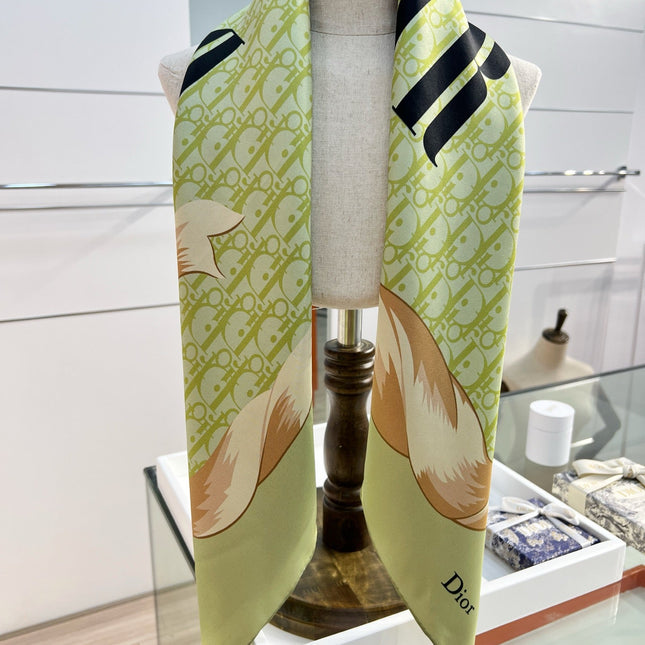 DIOR 26S SCARF 90CM IN SILK 163867