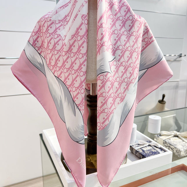 DIOR 26S SCARF 90CM IN SILK 163868