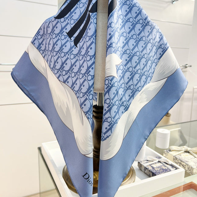 DIOR 26S SCARF 90CM IN SILK 163869
