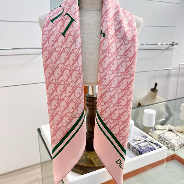 DIOR 26S SCARF 90CM IN SILK 163864