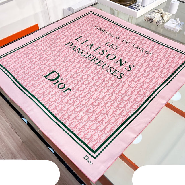 DIOR 26S SCARF 90CM IN SILK 163864
