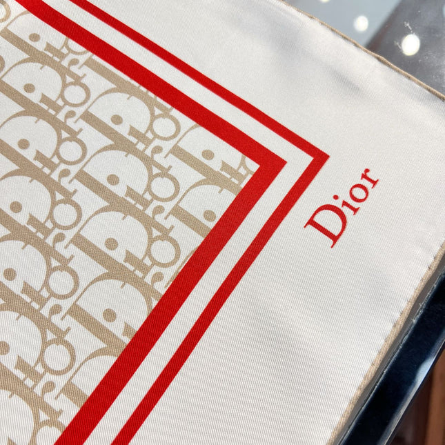 DIOR 26S SCARF 90CM IN SILK 163866