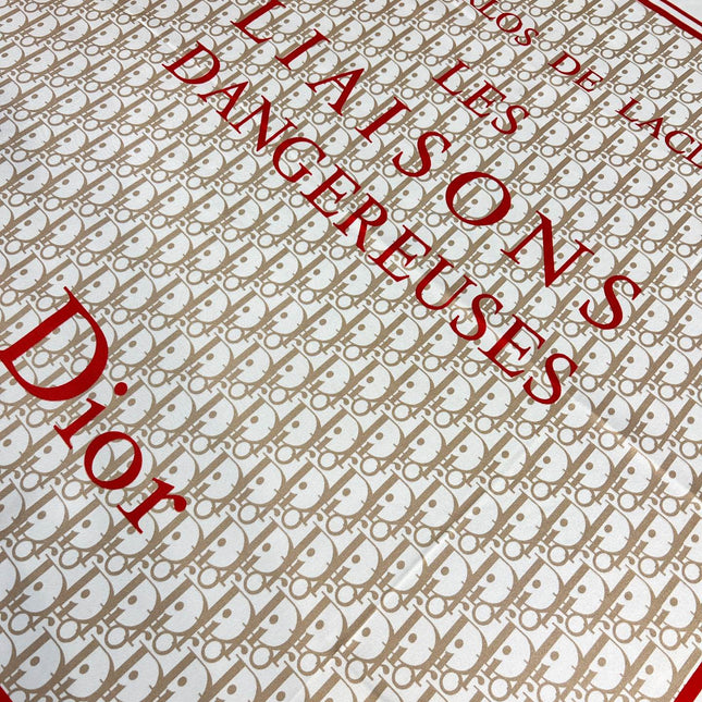DIOR 26S SCARF 90CM IN SILK 163866