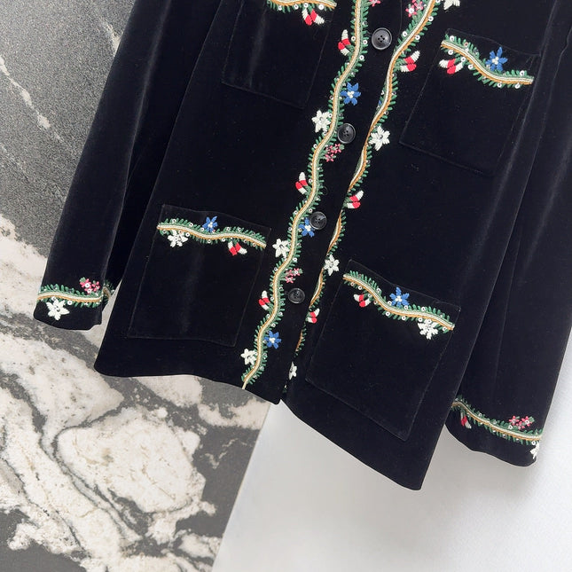VALENTINO 26S VELVET JACKET STYLE 81