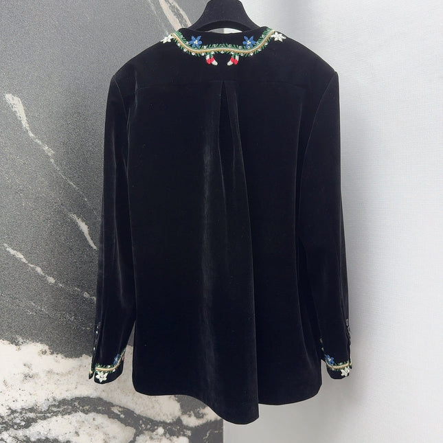 VALENTINO 26S VELVET JACKET STYLE 81