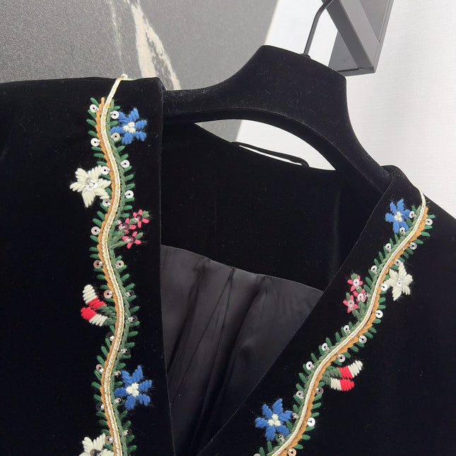 VALENTINO 26S VELVET JACKET STYLE 81