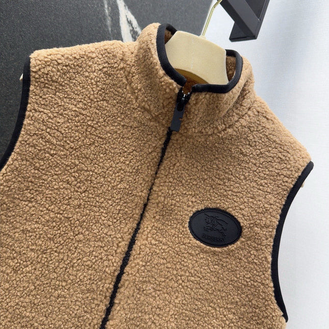 BURBERRY 25S SHEARLING VEST 266