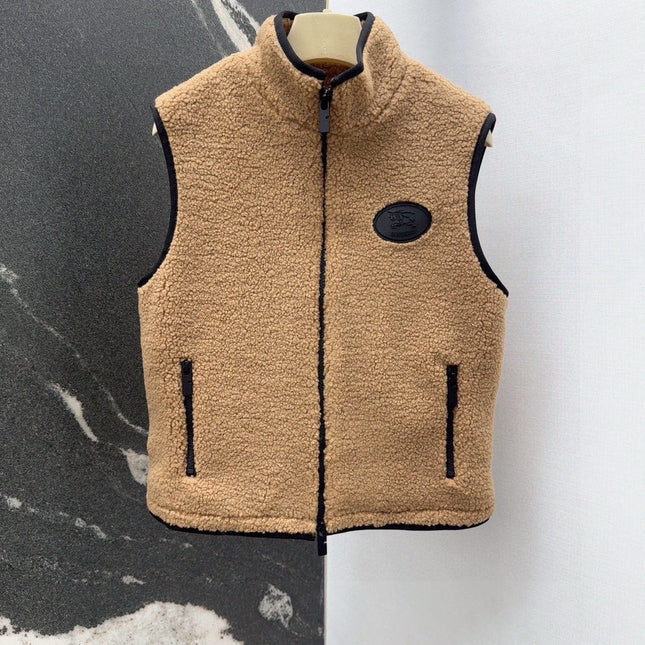 BURBERRY 25S SHEARLING VEST 266