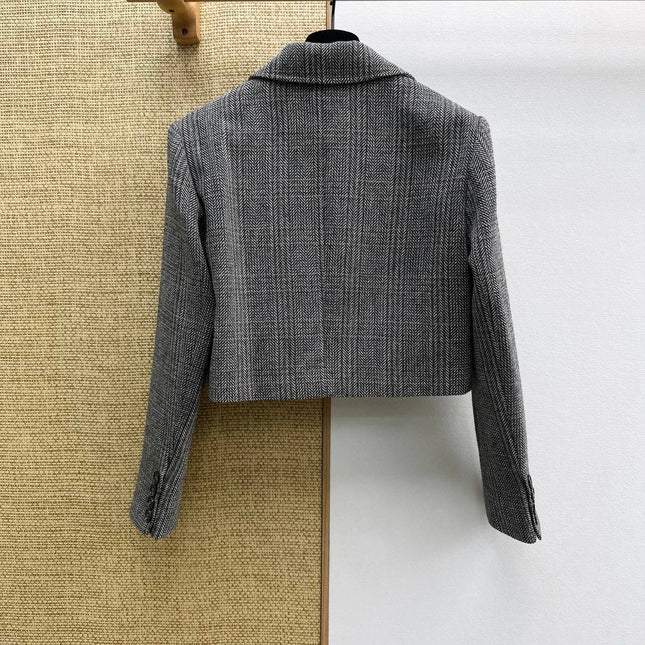 MIUMIU 26S CROPPED BLAZER 941