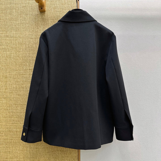 VALENTINO 26S EMBROIDERED BADGE BLAZER STYLE 4