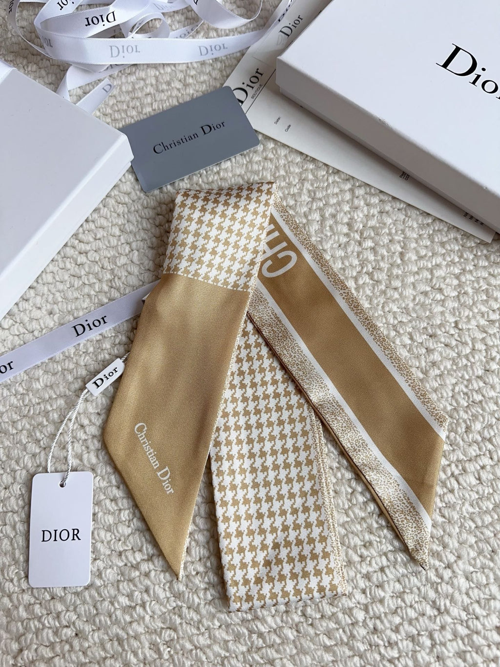 DIOR 26S SCARF 105CM IN SILK 298129