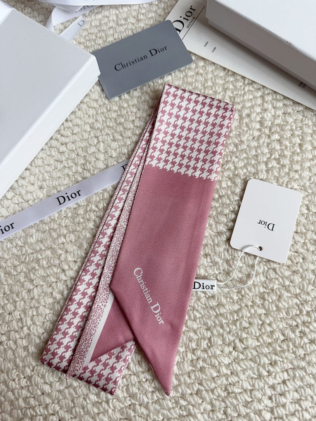 DIOR 26S SCARF 105CM IN SILK 298130