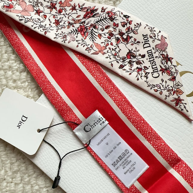 DIOR 26S SCARF 100CM IN SILK 295416