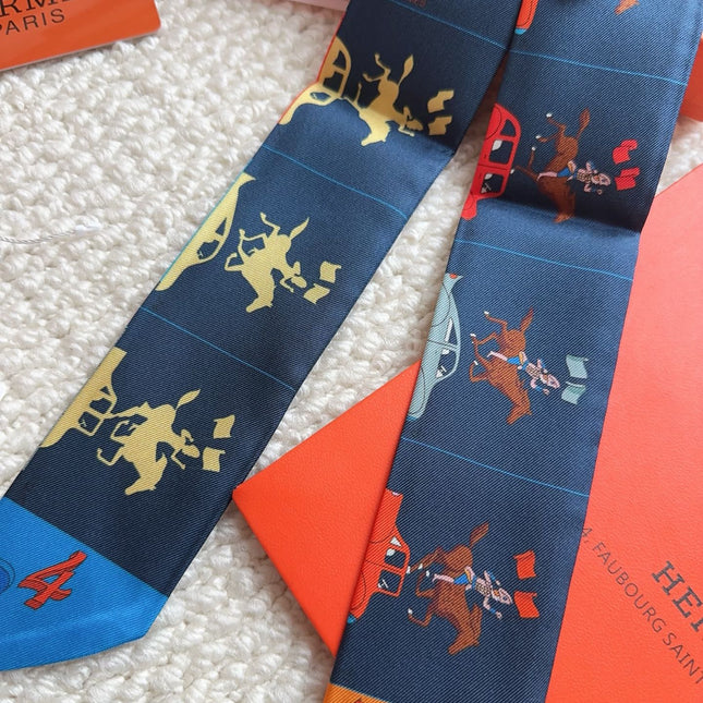 HERMES 26S SCARF 86 IN SILK 309600