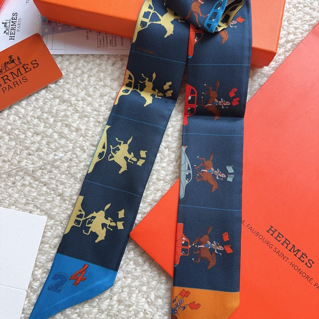 HERMES 26S SCARF 86 IN SILK 309600