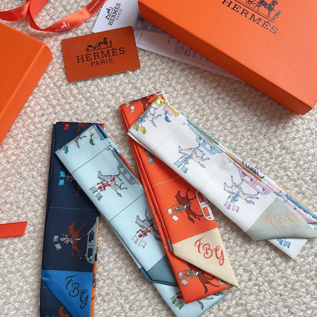 HERMES 26S SCARF 86 IN SILK 309600