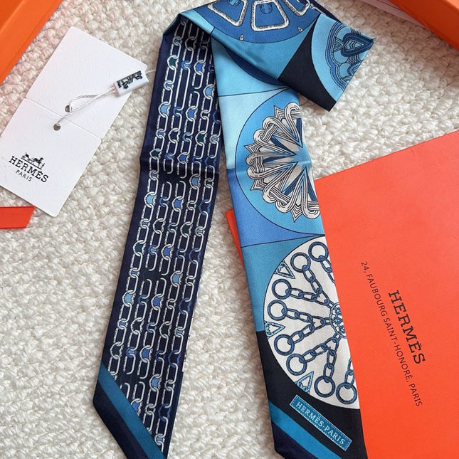 HERMES 26S SCARF 86 IN SILK 309604