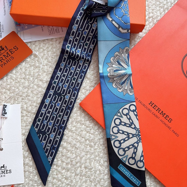 HERMES 26S SCARF 86 IN SILK 309604
