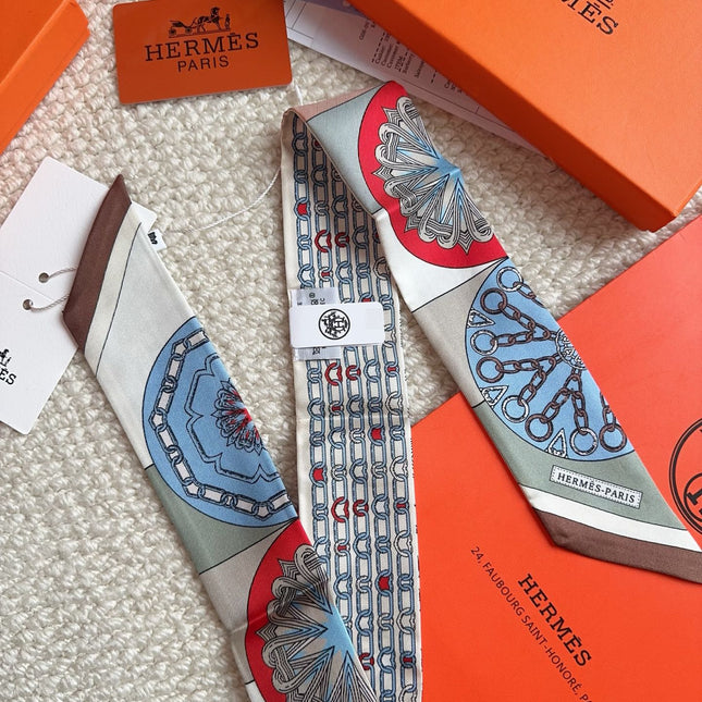 HERMES 26S SCARF 86 IN SILK 309605