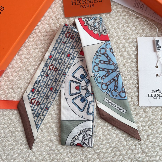 HERMES 26S SCARF 86 IN SILK 309605