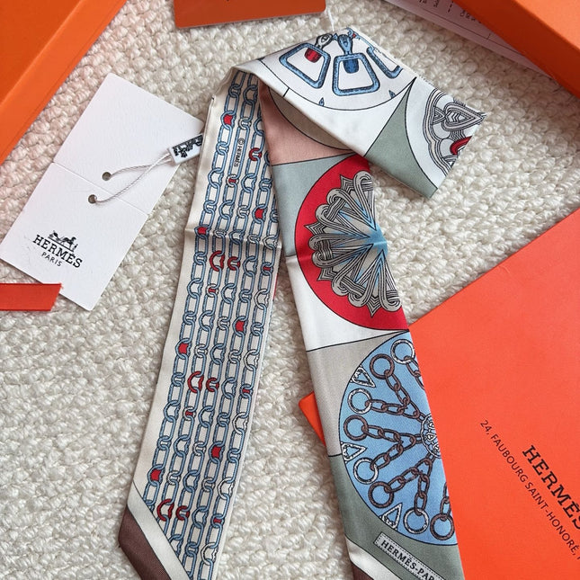 HERMES 26S SCARF 86 IN SILK 309605