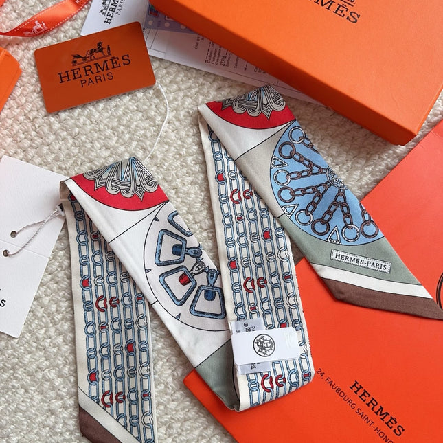 HERMES 26S SCARF 86 IN SILK 309605