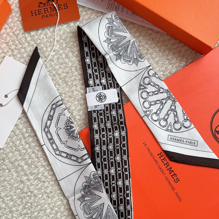 HERMES 26S SCARF 86 IN SILK 309606