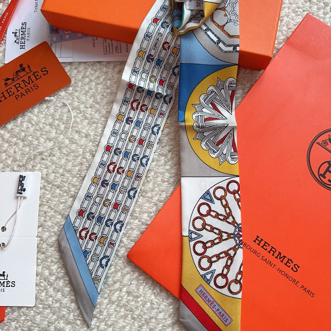 HERMES 26S SCARF 86 IN SILK 309607