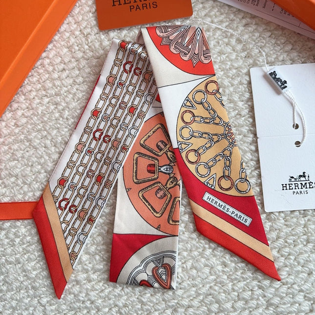 HERMES 26S SCARF 86 IN SILK 309608