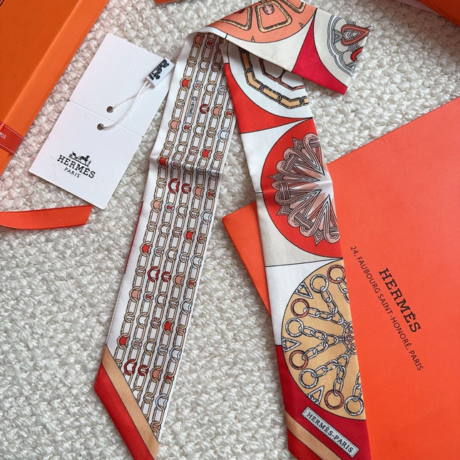HERMES 26S SCARF 86 IN SILK 309608