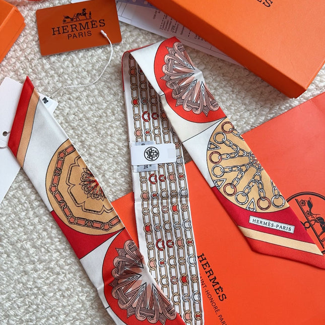 HERMES 26S SCARF 86 IN SILK 309608