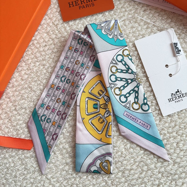 HERMES 26S SCARF 86 IN SILK 309609