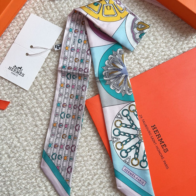 HERMES 26S SCARF 86 IN SILK 309609