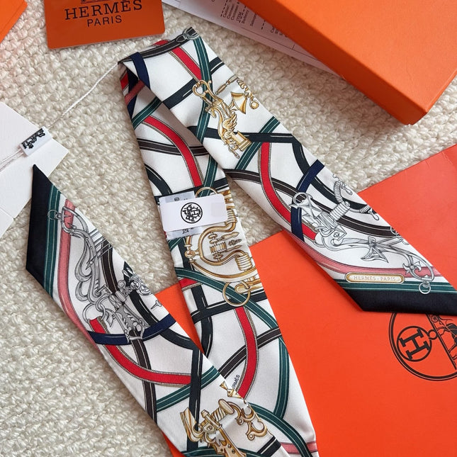HERMES 26S SCARF 86 IN SILK 309610