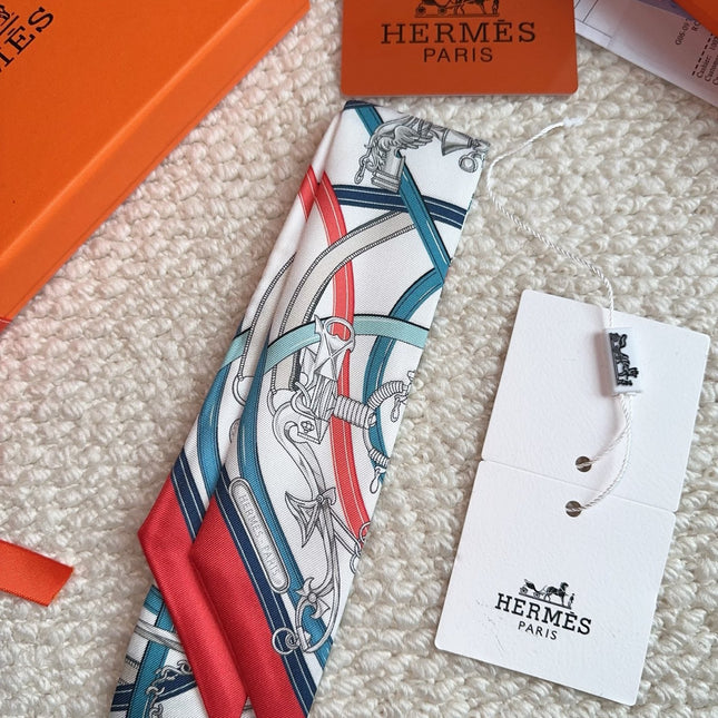 HERMES 26S SCARF 86 IN SILK 309611