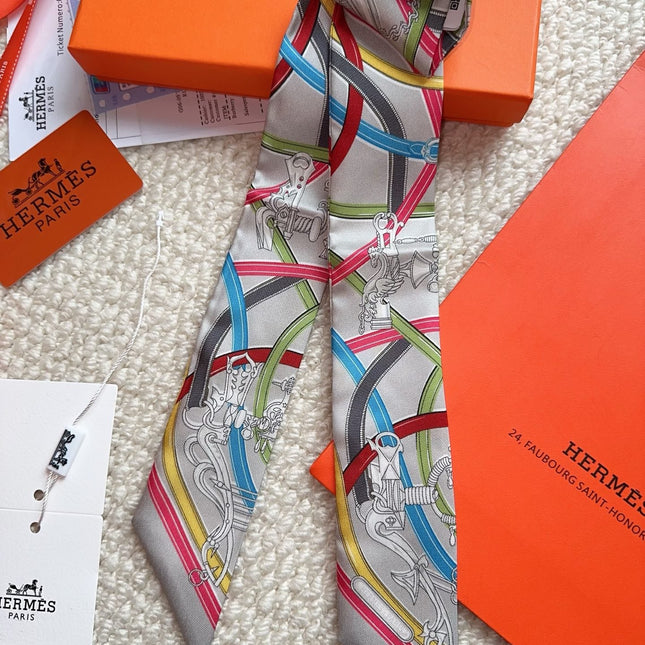 HERMES 26S SCARF 86 IN SILK 309612