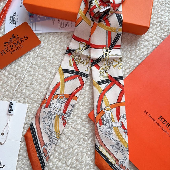 HERMES 26S SCARF 86 IN SILK 309614