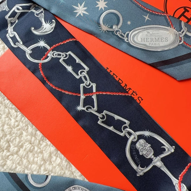 HERMES 26S SCARF 86 IN SILK 309616