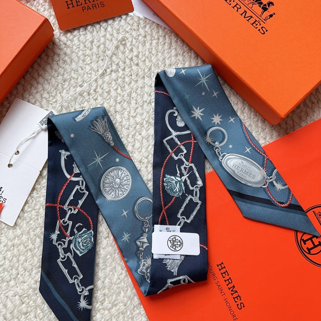 HERMES 26S SCARF 86 IN SILK 309616