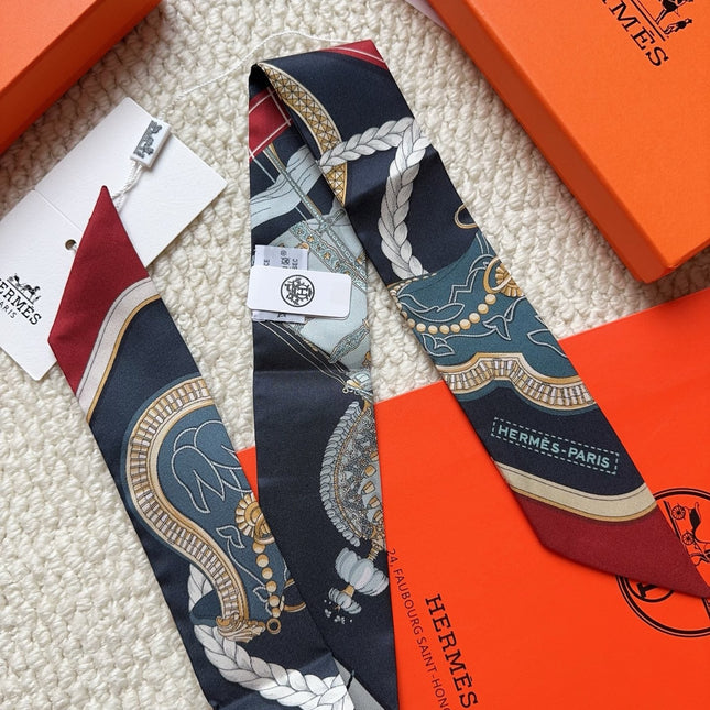 HERMES 26S SCARF 86 IN SILK 309619